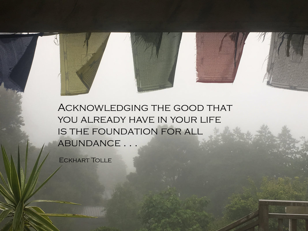 Eckhart Tolle quote on abundance